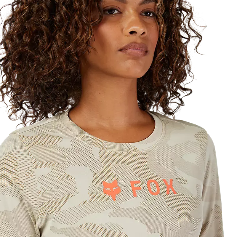 Fox Racing Ranger Tru Dri Long Sleeve Mtb Jersey - Womens - Cream 5