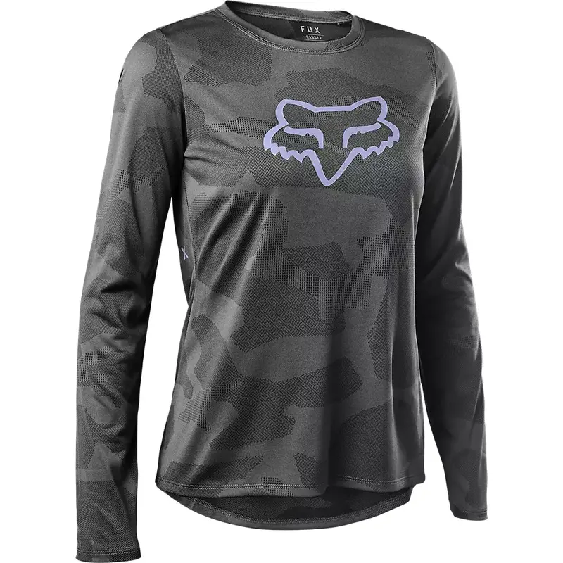 Fox Racing Ranger Tru Dri Long Sleeve Mtb Jersey - Womens - Gray 1