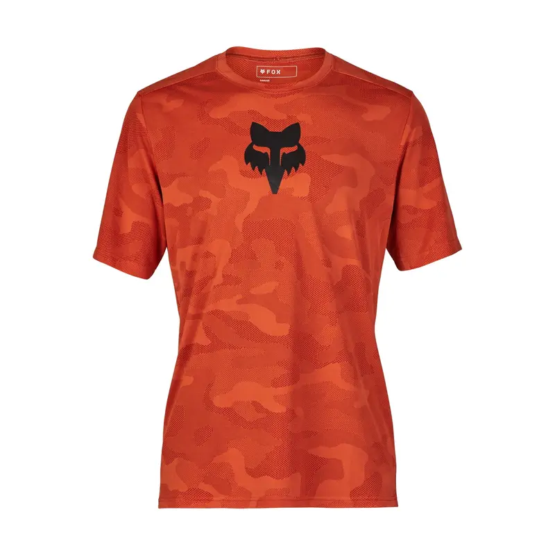 Fox Racing Ranger Tru Dri Short Sleeve Mtb Jersey - Atomic Orange 1