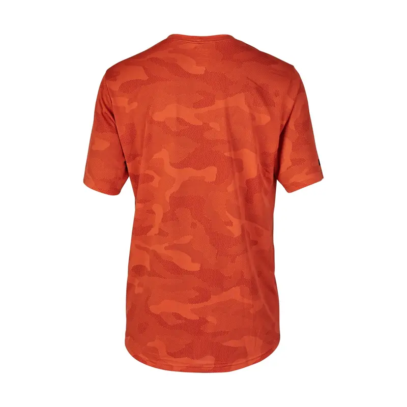 Fox Racing Ranger Tru Dri Short Sleeve Mtb Jersey - Atomic Orange 2