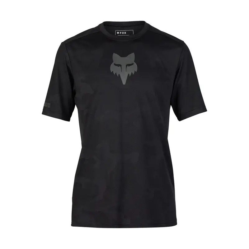 Fox Racing Ranger Tru Dri Short Sleeve Mtb Jersey - Black 1