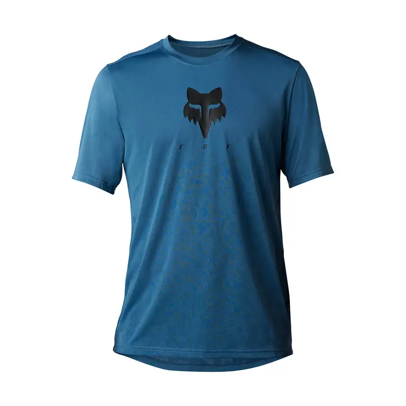 Fox Racing Ranger Tru Dri Short Sleeve Mtb Jersey - Dark Slate 1