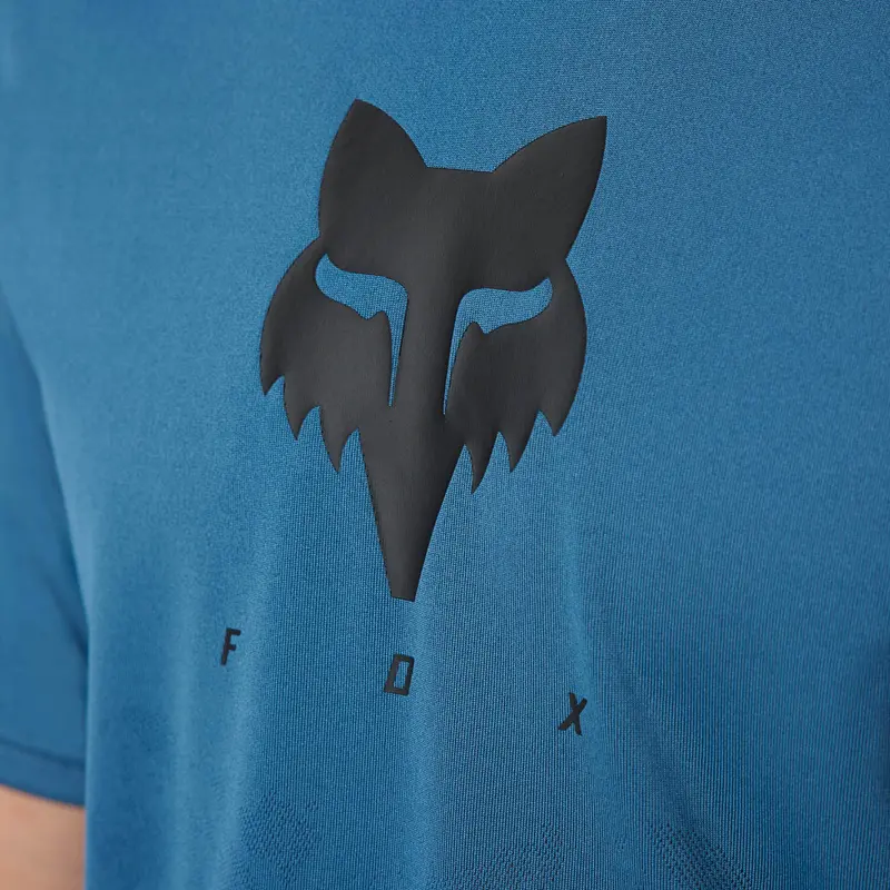 Fox Racing Ranger Tru Dri Short Sleeve Mtb Jersey - Dark Slate 3