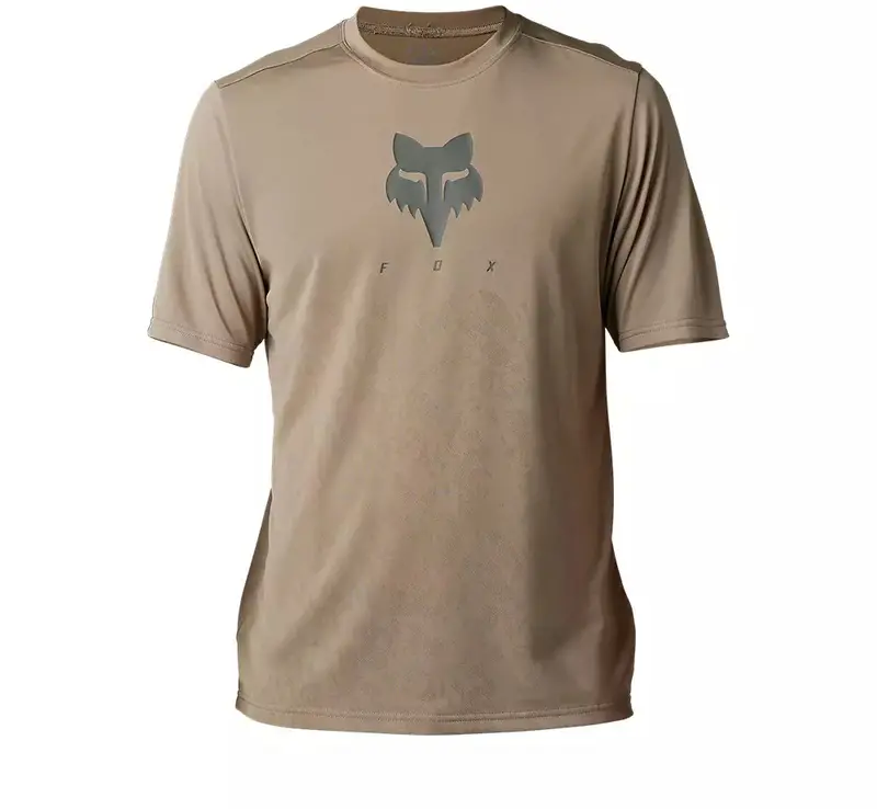 Fox Racing Ranger Tru Dri Short Sleeve Mtb Jersey - Mocca 1