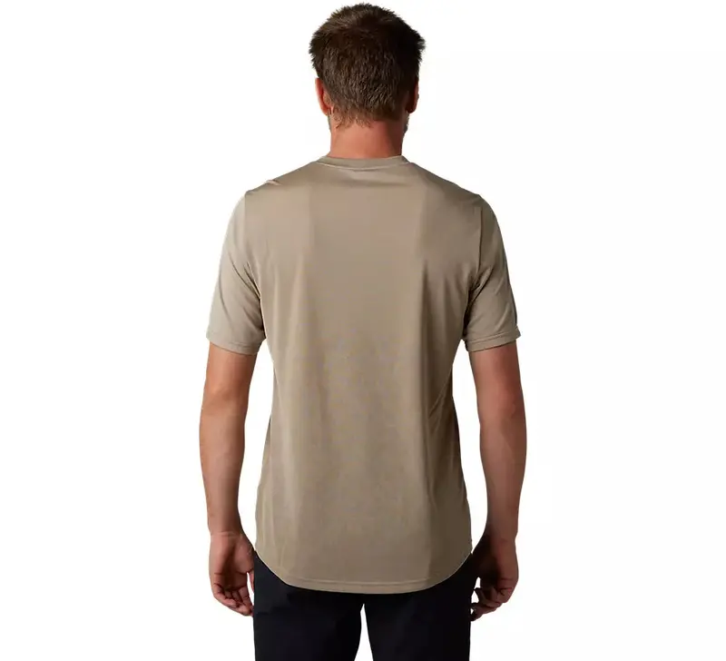 Fox Racing Ranger Tru Dri Short Sleeve Mtb Jersey - Mocca 2