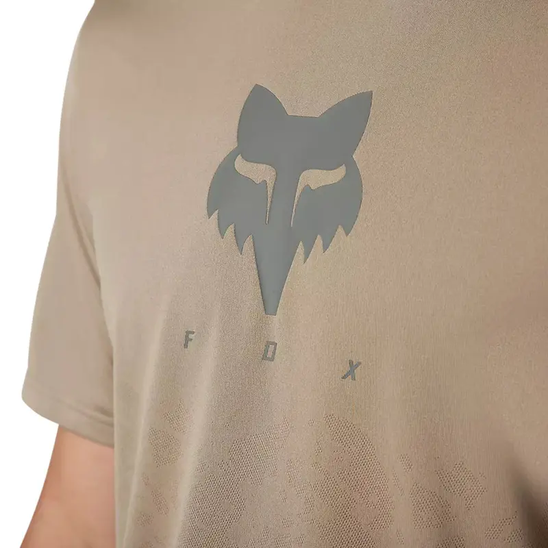 Fox Racing Ranger Tru Dri Short Sleeve Mtb Jersey - Mocca 3