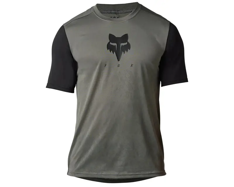 Fox Racing Ranger Tru Dri Short Sleeve Mtb Jersey - Pewter 1