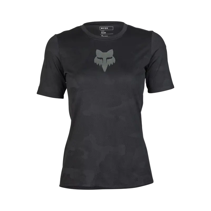 Fox Racing Ranger Tru Dri Short Sleeve Mtb Jersey - Womens - Black - 2024 1