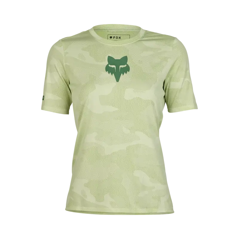 Fox Racing Ranger Tru Dri Short Sleeve Mtb Jersey - Womens - Cactus 1