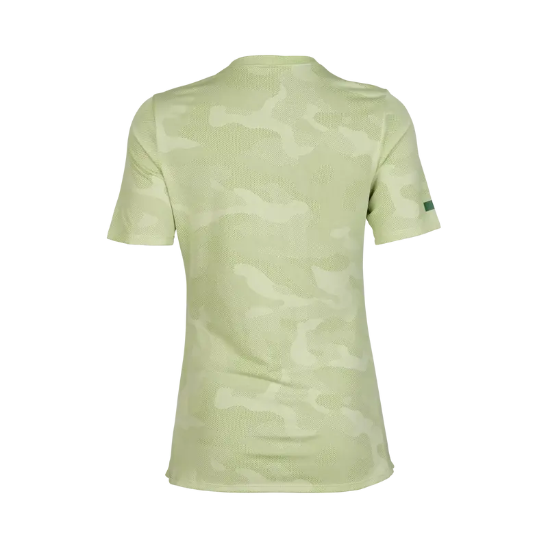 Fox Racing Ranger Tru Dri Short Sleeve Mtb Jersey - Womens - Cactus 2