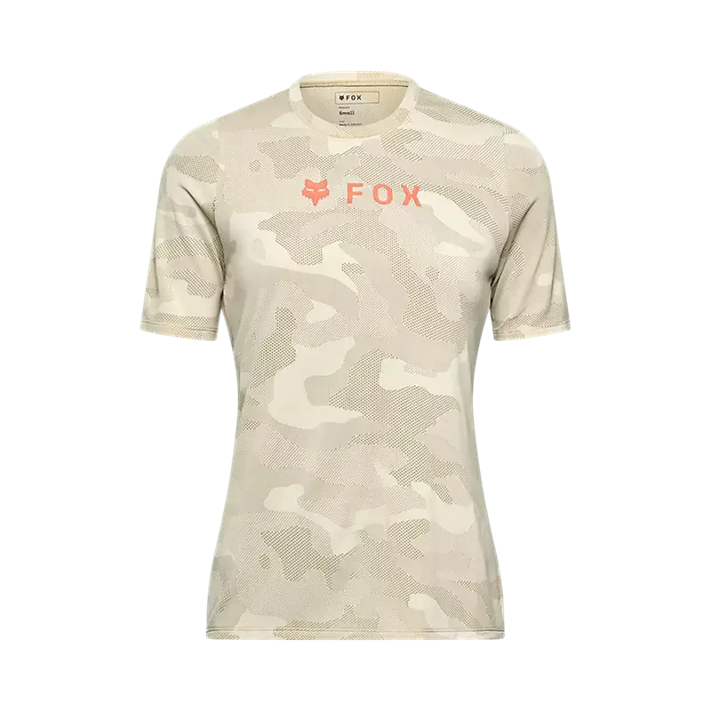 Fox Racing Ranger Tru Dri Short Sleeve Mtb Jersey - Womens - Cream 1