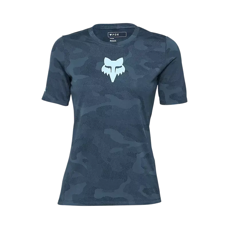 Fox Racing Ranger Tru Dri Short Sleeve Mtb Jersey - Womens - Dark Vintage - 2024 1