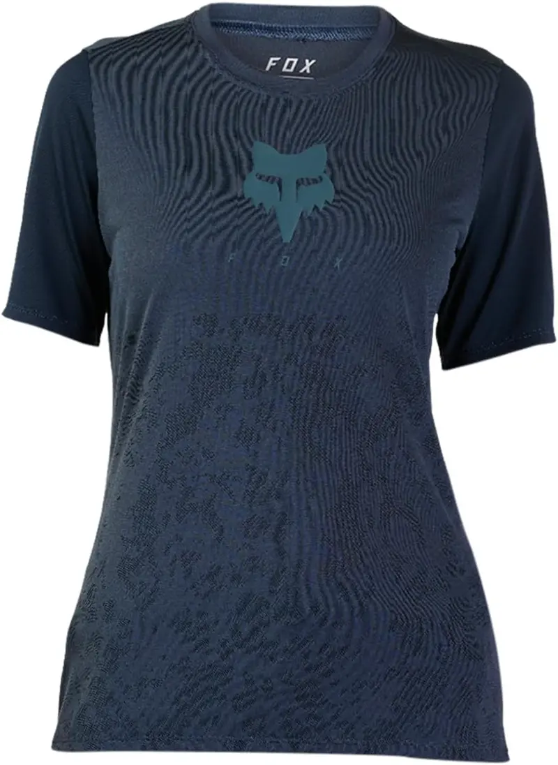 Fox Racing Ranger Tru Dri Short Sleeve Mtb Jersey - Womens - Midnight 1