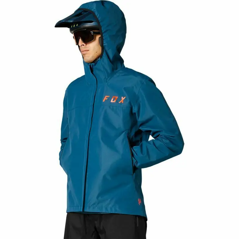 Fox Racing Ranger Water Cycling Jacket - 2.5L - Blue Camo - 2021 2