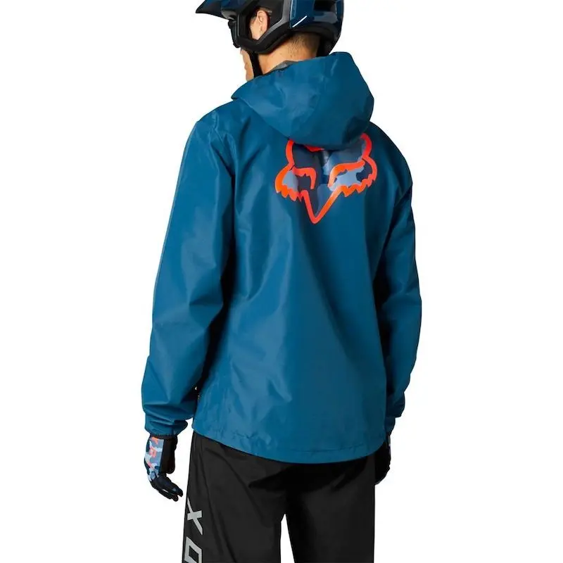 Fox Racing Ranger Water Cycling Jacket - 2.5L - Blue Camo - 2021 3