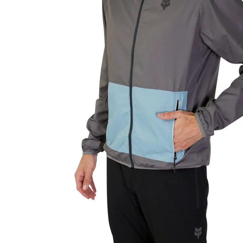 Fox Racing Ranger Wind Cycling Jacket - Pewter 4