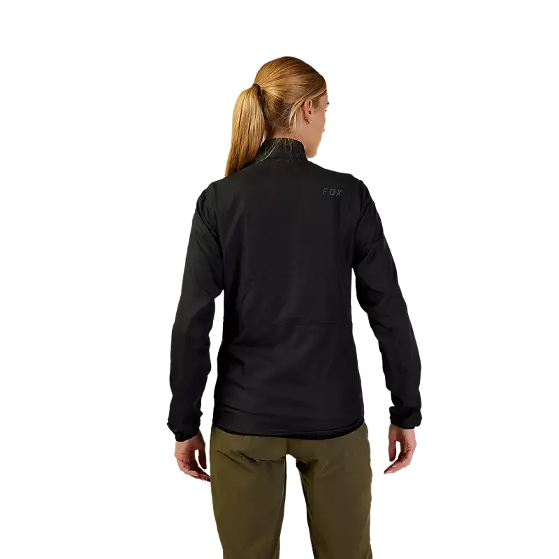 Fox Racing Ranger Wind Cycling Jacket - Womens - Black - 2024 3