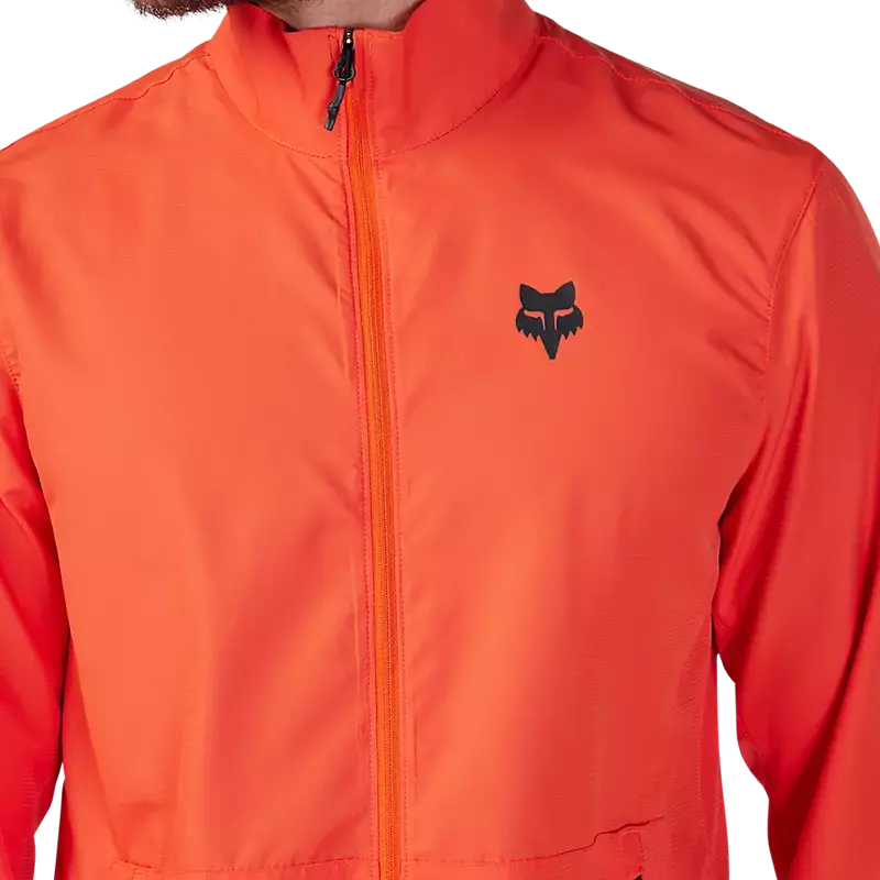 Fox Racing Ranger Wind Jacket - Orange Flame 4