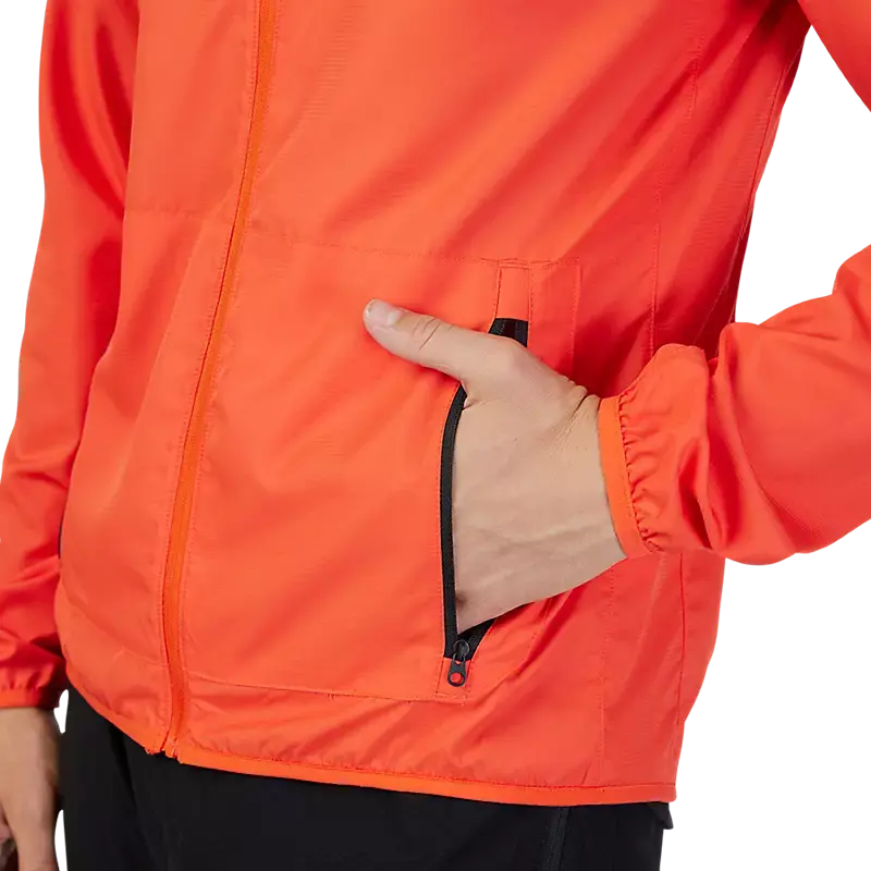 Fox Racing Ranger Wind Jacket - Orange Flame 5