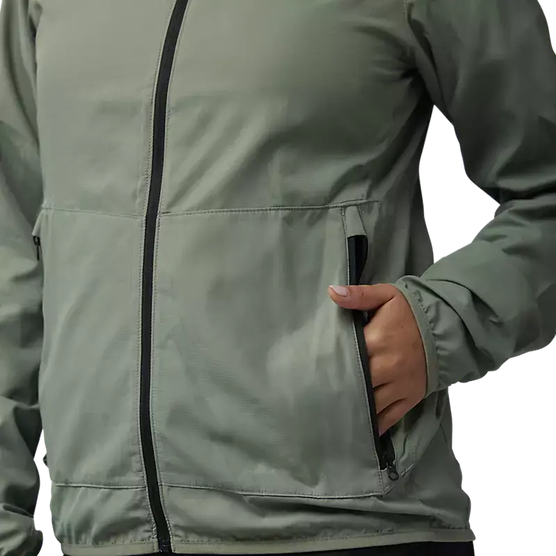 Fox Racing Ranger Wind Jacket - Womens - Moss 4