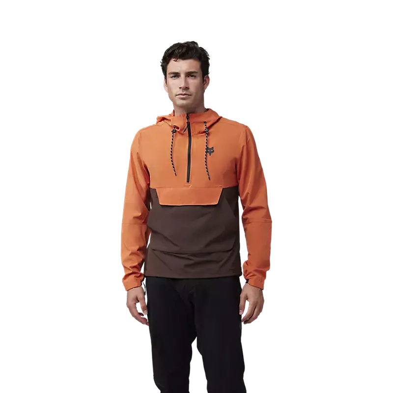 Fox Racing Ranger Wind Pullover - Atomic Orange 3