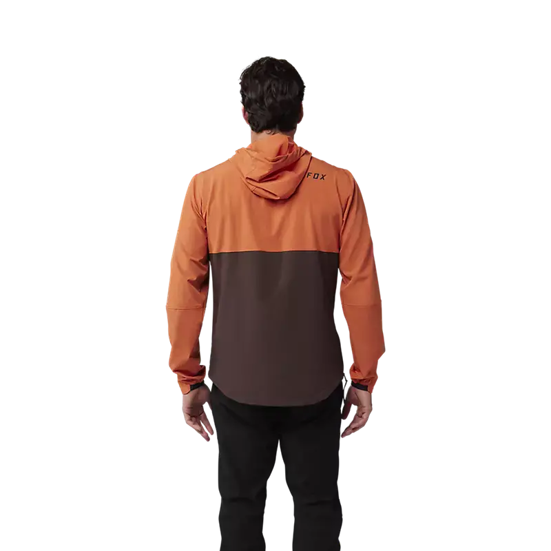 Fox Racing Ranger Wind Pullover - Atomic Orange 4