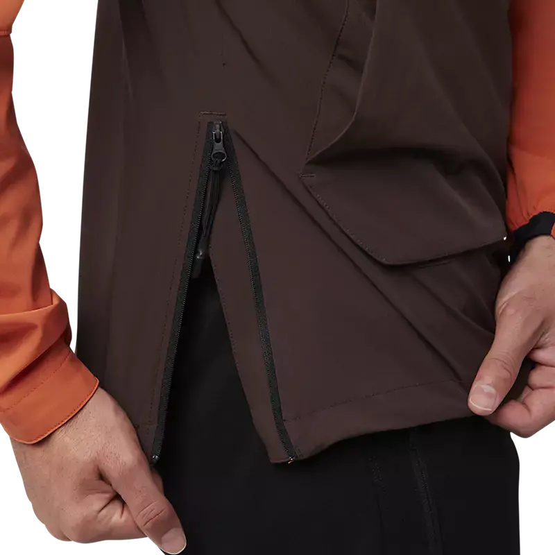 Fox Racing Ranger Wind Pullover - Atomic Orange 5