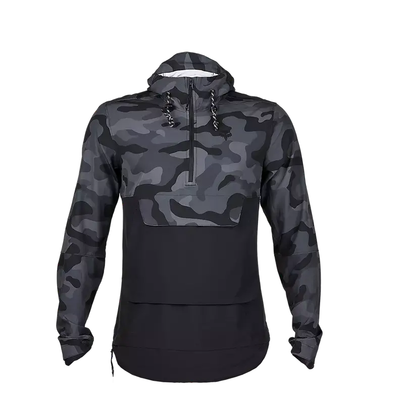 Fox Racing Ranger Wind Pullover - Black Camo 1