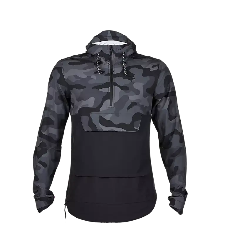 Fox Racing Ranger Wind Pullover - Black Camo - 2023 1
