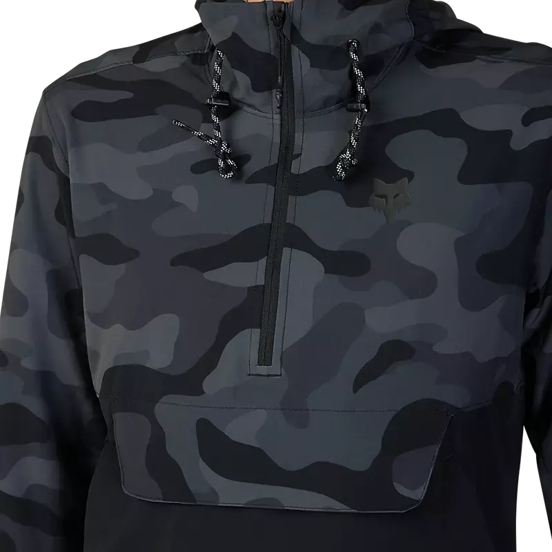 Fox Racing Ranger Wind Pullover - Black Camo 3