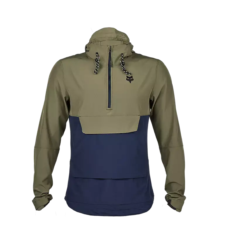 Fox Racing Ranger Wind Pullover - Olive Green 1