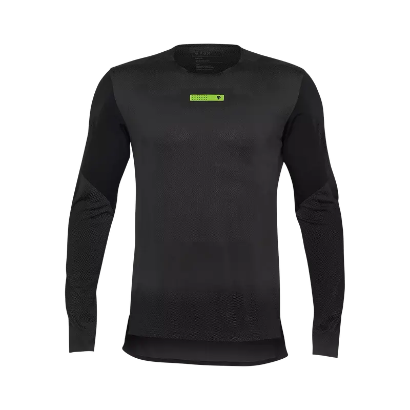 Fox Racing Rawtec Long Sleeve Mtb Jersey - Black 1