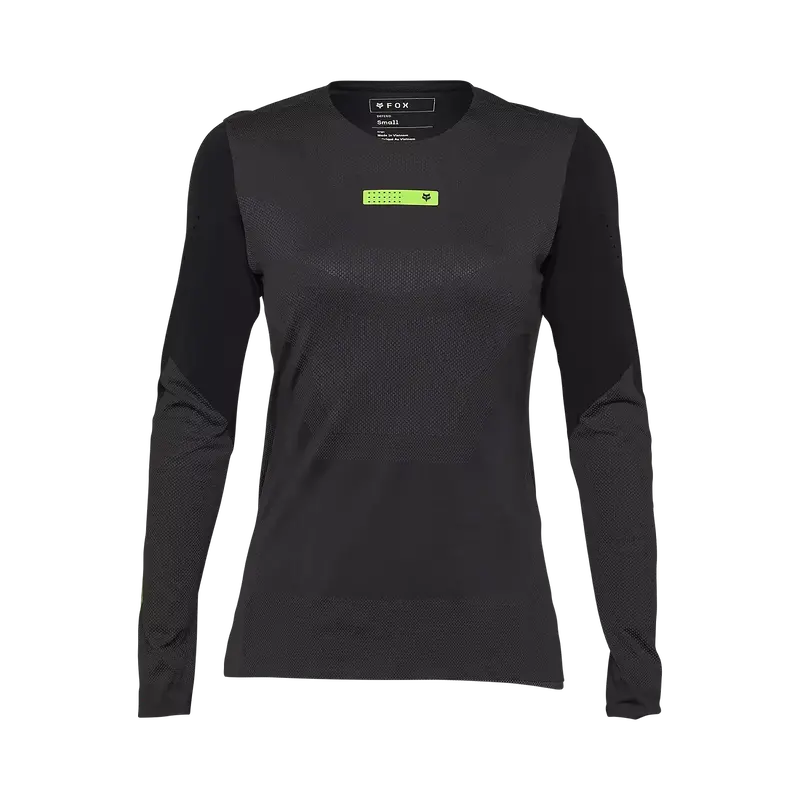 Fox Racing Rawtec Long Sleeve Mtb Jersey - Womens - Black 1