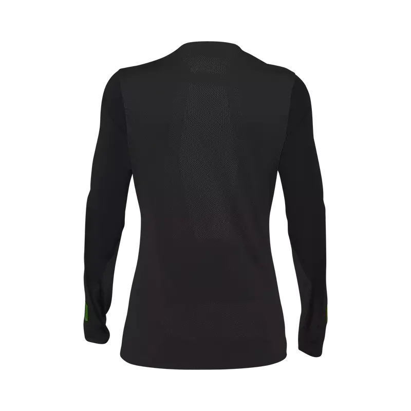 Fox Racing Rawtec Long Sleeve Mtb Jersey - Womens - Black 2