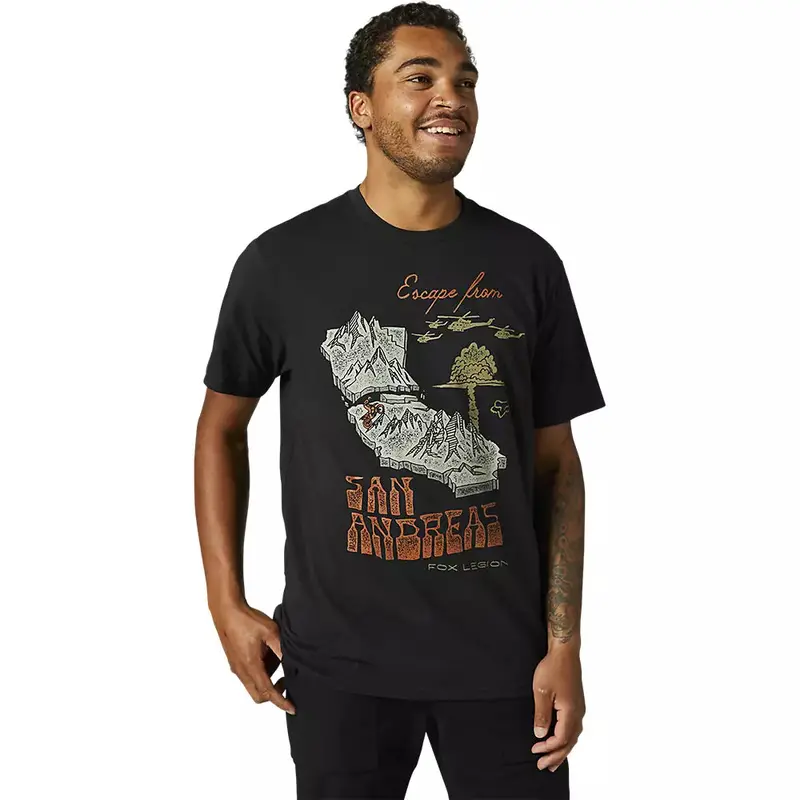 Fox Racing Replical Short Sleeve Premium Tee - Black 1