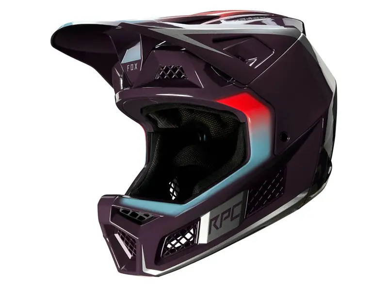Fox Racing Rpc Mtb Helmet - Diaz - Dark Purple - 2020 1