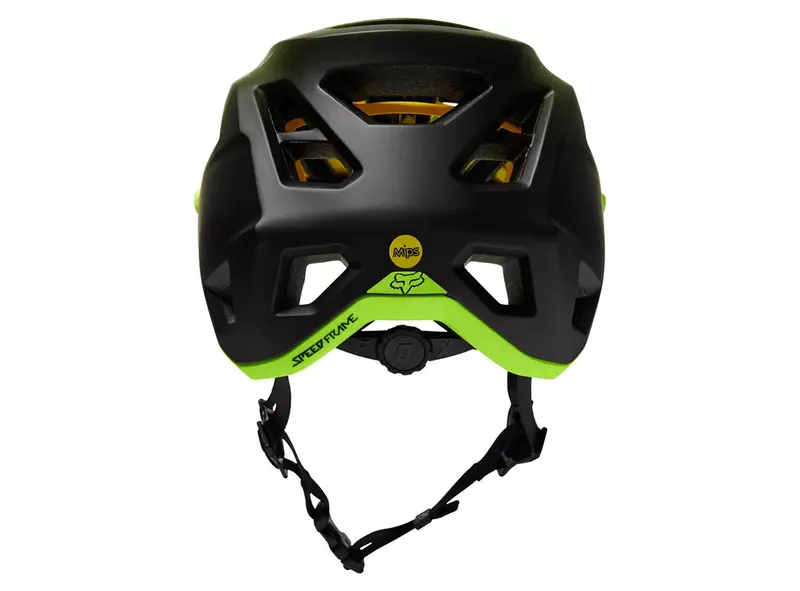 Fox Racing Speedframe Mips Mtb Helmet - Black-Yellow - 2021 3