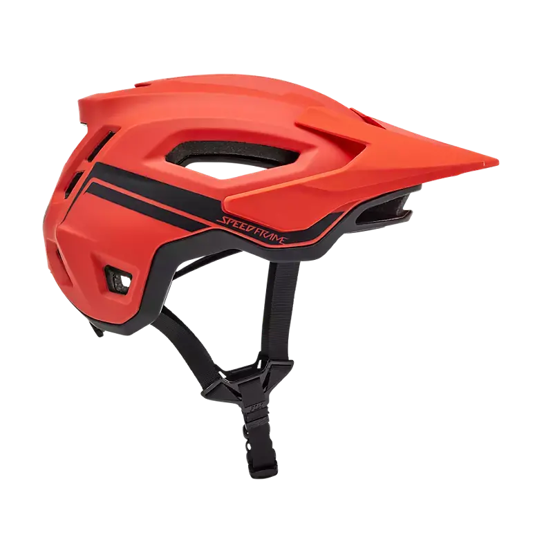 Fox Racing Speedframe Mips Mtb Helmet - Racik - Orange Flame 1