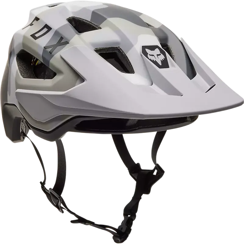 Fox Racing Speedframe Mtb Helmet - Camo - Light Gray 1