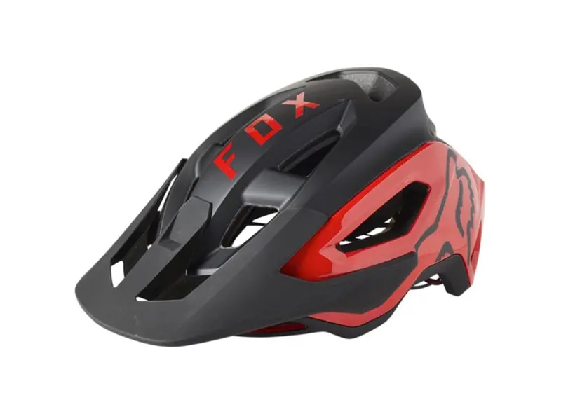 Fox Racing Speedframe Pro Mtb Helmet - Black-Red 1