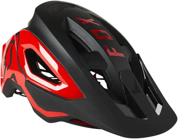 Fox Racing Speedframe Pro Mtb Helmet - Black-Red 2
