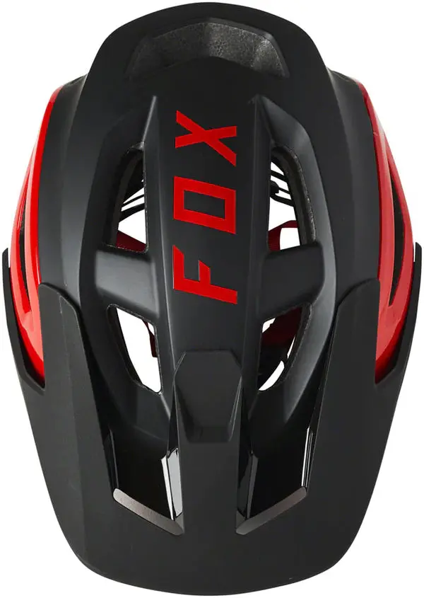 Fox Racing Speedframe Pro Mtb Helmet - Black-Red 3