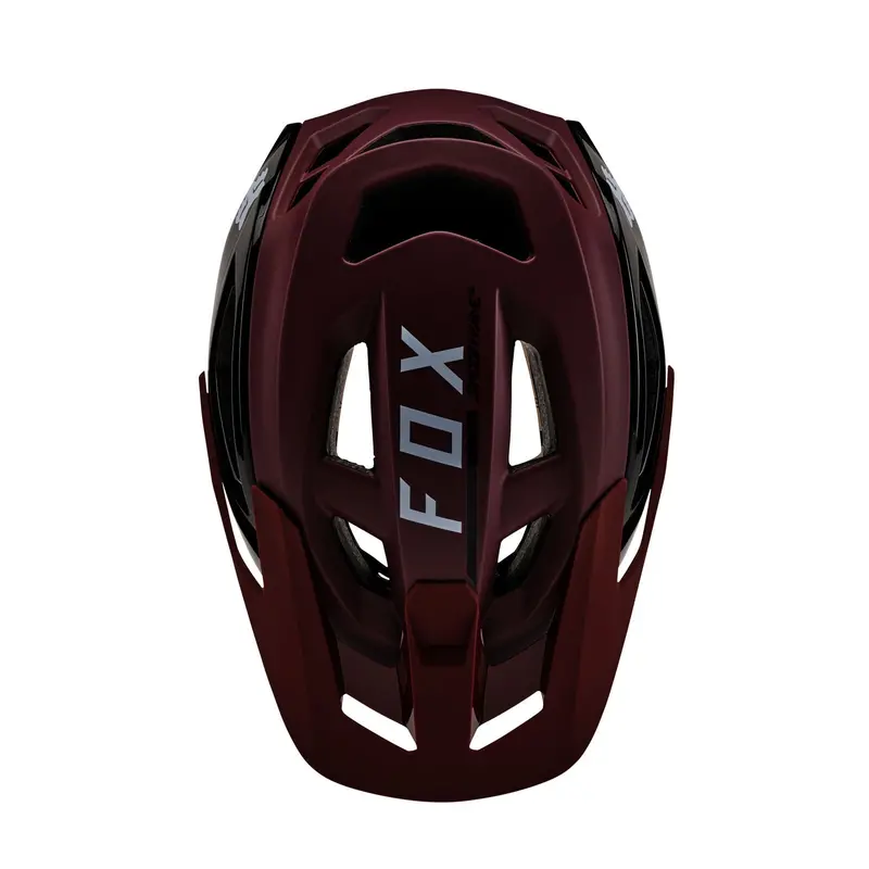 Fox Racing Speedframe Pro Mtb Helmet - Blocked - Cordovan 3