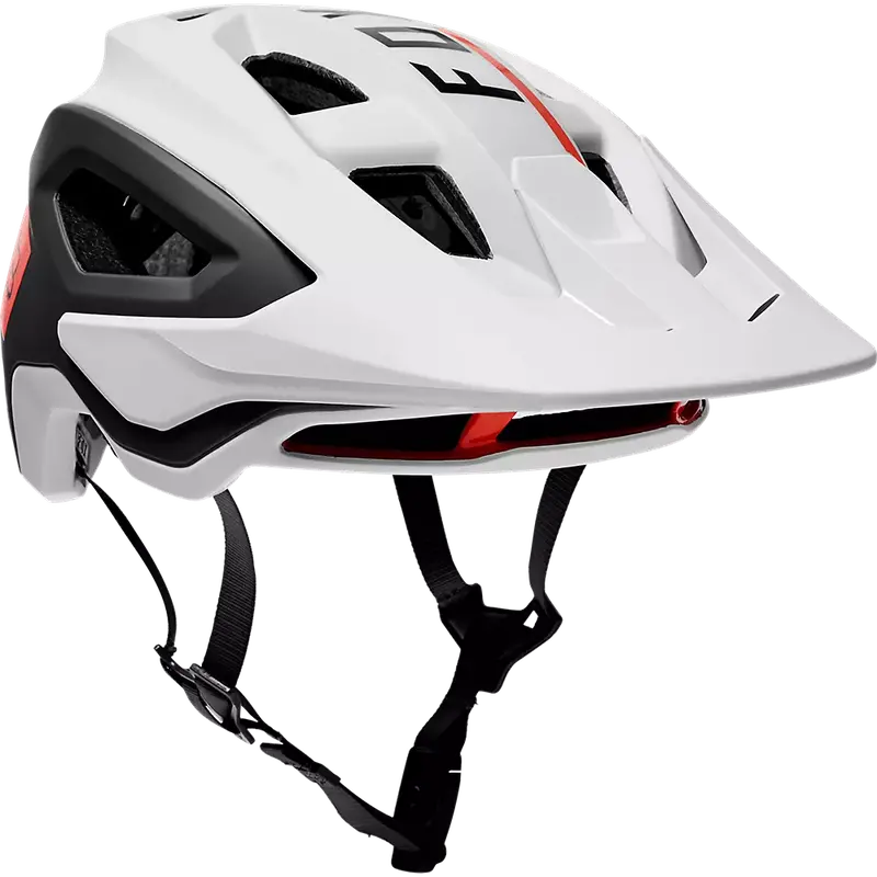 Fox Racing Speedframe Pro Mtb Helmet - Blocked - White-Black 1
