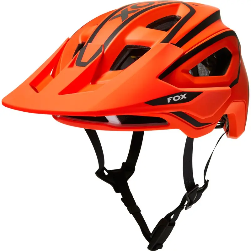 Fox Racing Speedframe Pro Mtb Helmet - Divide - Flo Orange 1