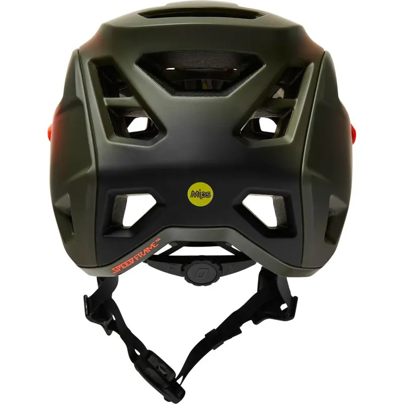 Fox Racing Speedframe Pro Mtb Helmet - Fade - Olive Green 2