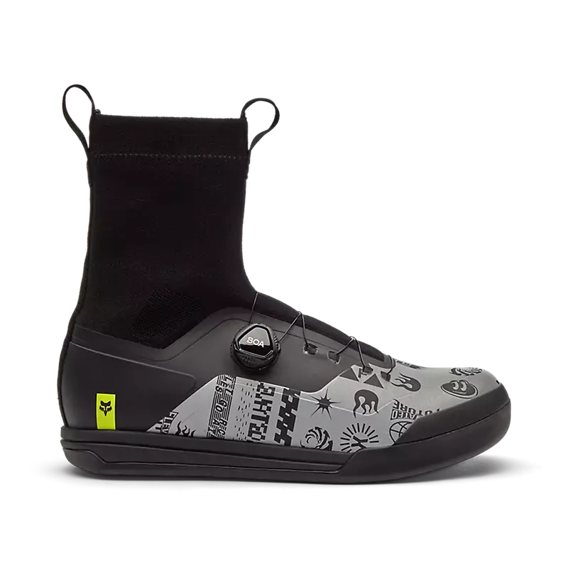 Fox Racing Union All Weather Flat Pedal Mtb Shoe - Lunar - Black 1