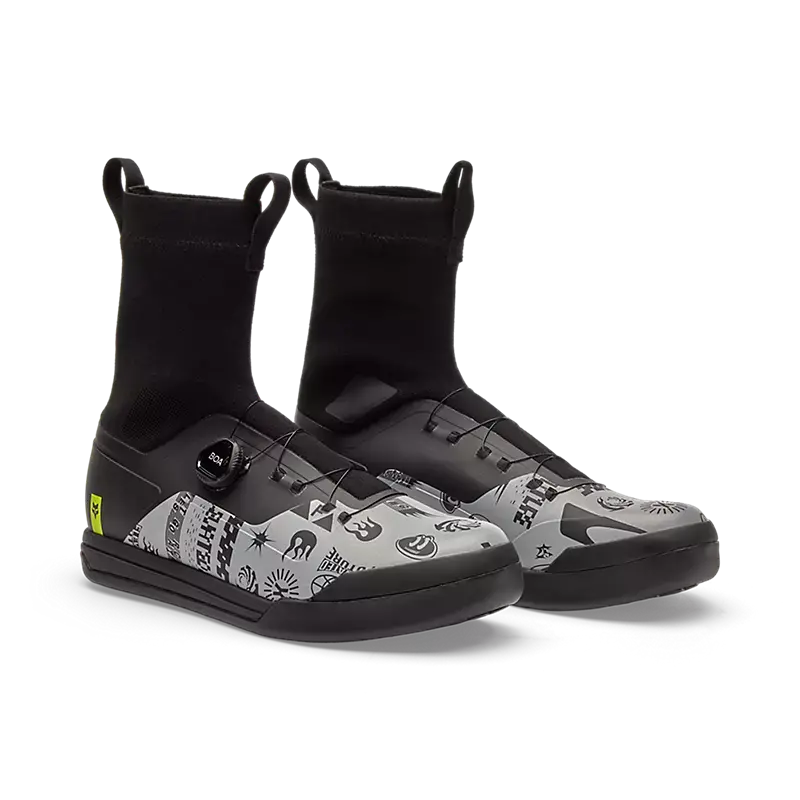 Fox Racing Union All Weather Mtb Shoe - Lunar - Black 4