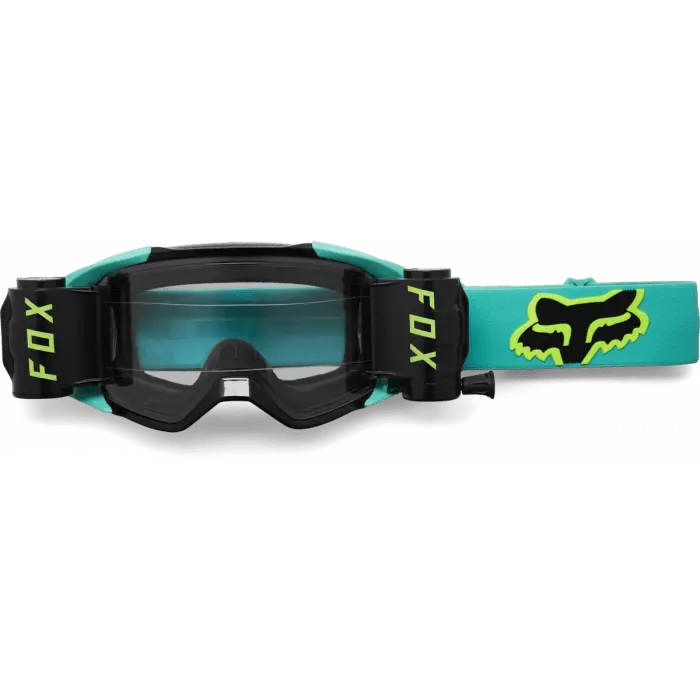 Fox Racing Vue Stray Roll Off Goggle - Teal 1