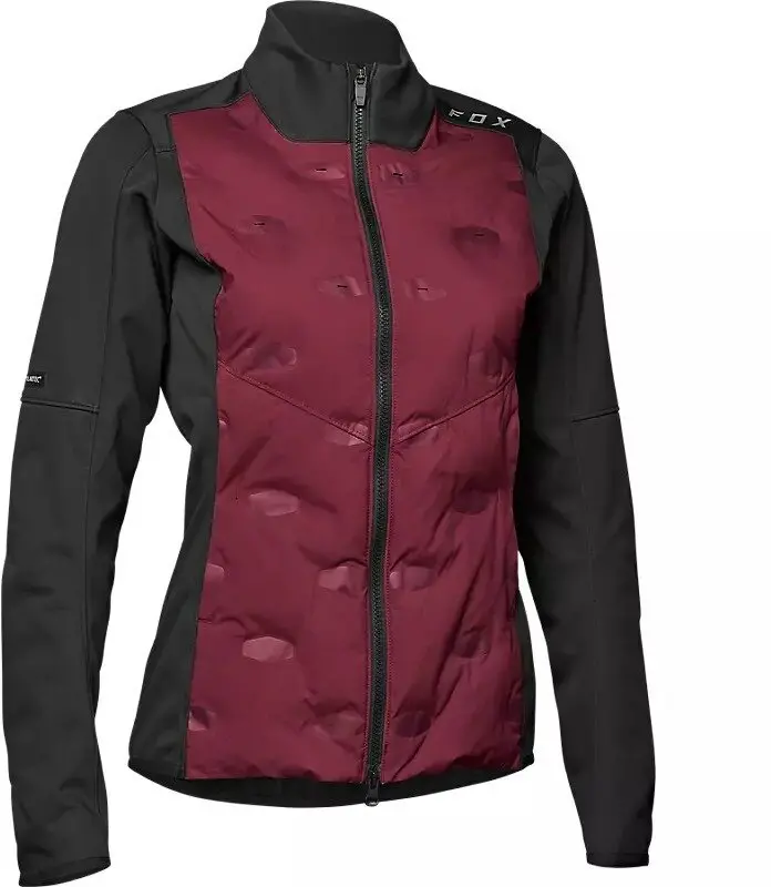 Fox Racing Windbloc Fire Cycling Jacket - Womens - Dark Maroon 1